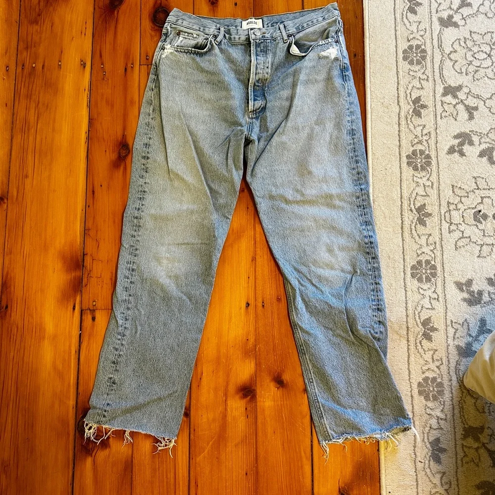 AGOLDE 90s Pinch Waist High Rise Straight Jeans - Picture 2 of 4